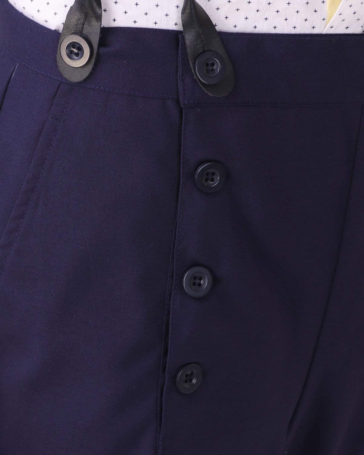 ThePirateDressing Steampunk Victorian Cosplay Costume Architect Men's Pants Trousers - Image 8