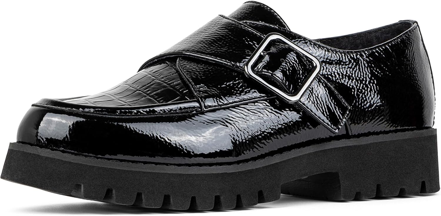 Donald J Pliner Women's Loafer - Crinkle Patent Finish