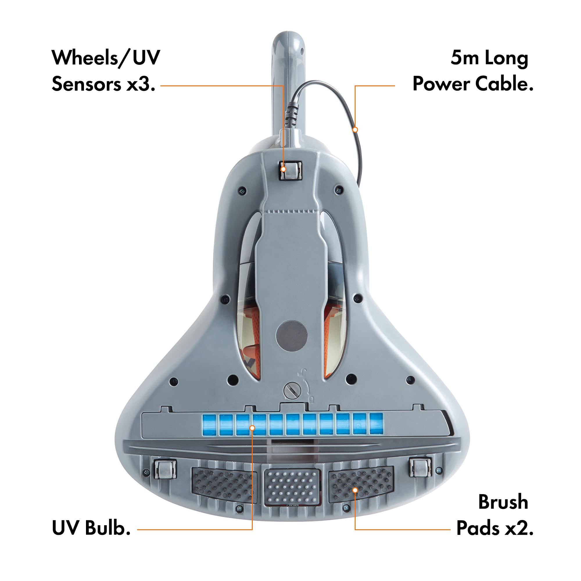 Buy VonHaus UV Vacuum Cleaner 17Kpa Handheld Bed Vacuum Cleaner with