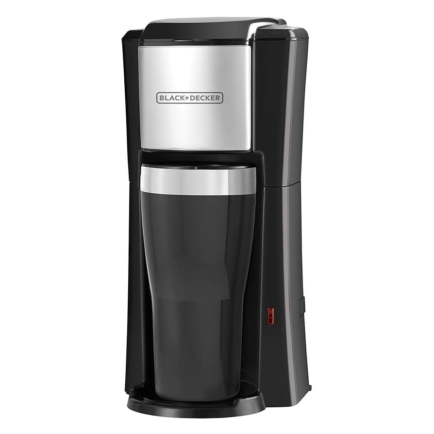 Amazon | BLACK + DECKERシングルサーブコーヒーメーカー、1台の