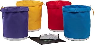 Hyindoor Bubble Bags 5 Gallon 4 Bag Herbal Ice Bubble Hash Bag Essence Extractor Kit Come with Pressing Screen and Storage Bag
