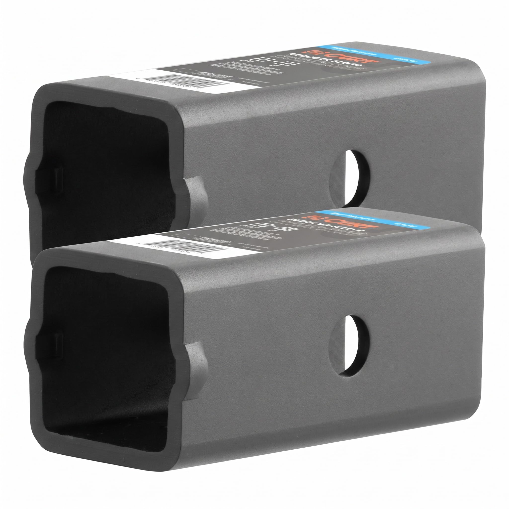 CURT Manufacturing 45405 2-1/2" to 2" Receiver Adapter Sleeve (Pack of 2)