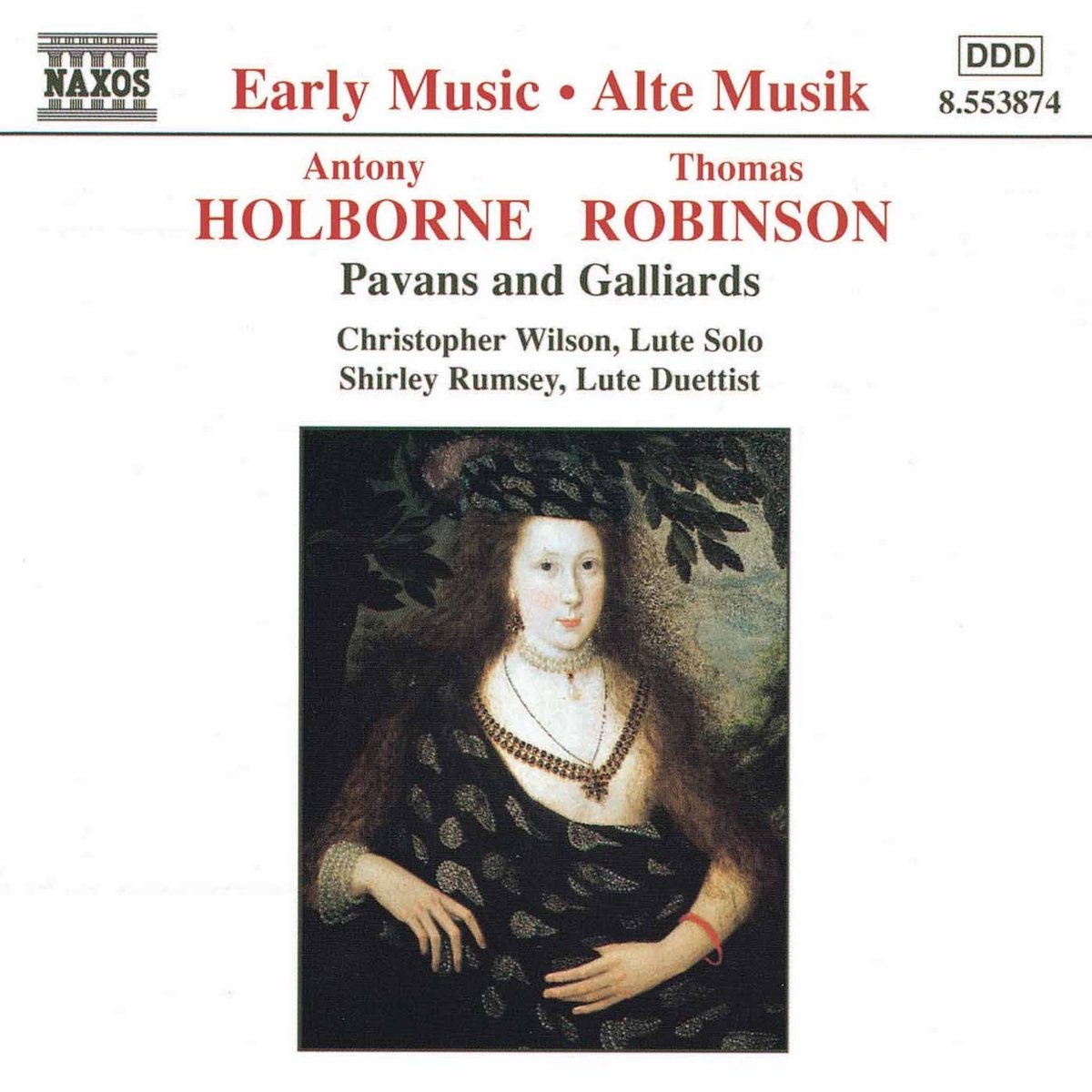 Lute Music [Audio CD] HOLBORNE/ROBINSON
