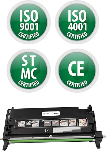 Miniatura 5 de Cartucho de tóner de repuesto para 330-1198 - Cartucho de impresora láser remanufacturado de rendimiento estándar para Dell
