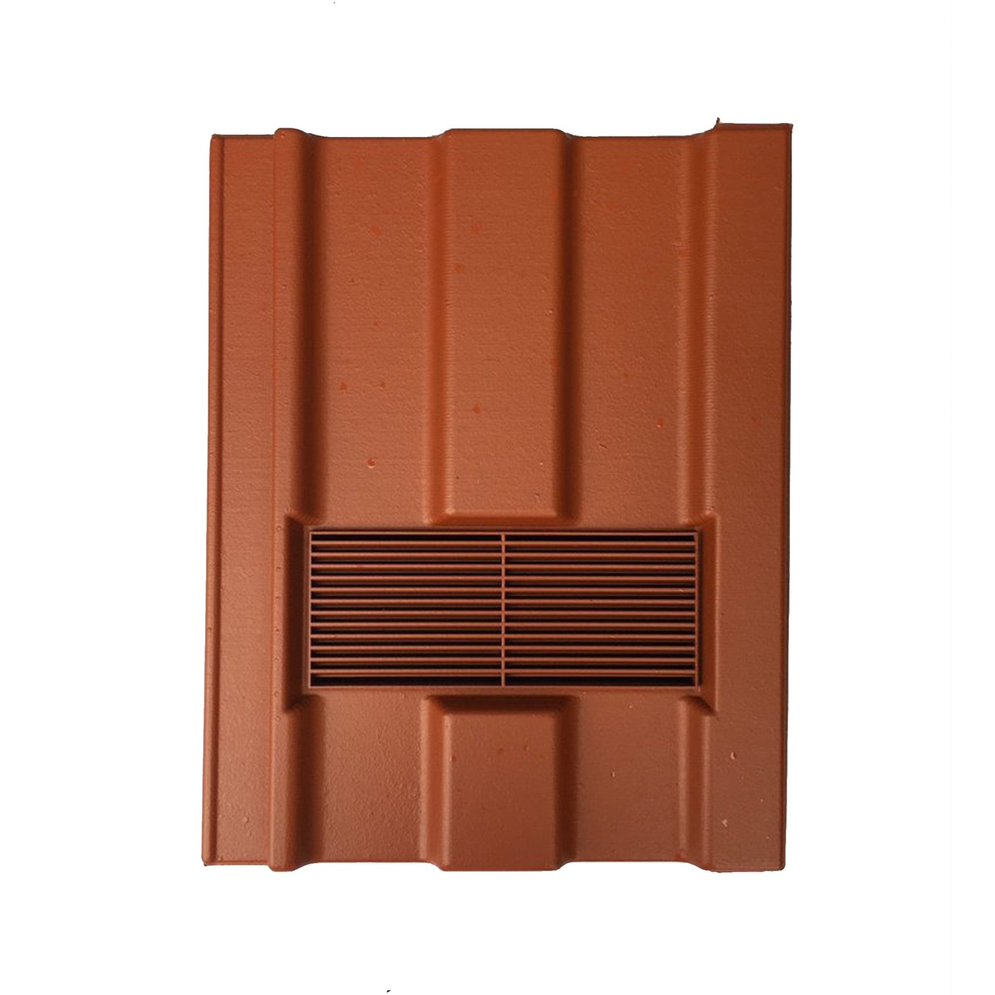 Beddoes Products Roof Tile Vent for Marley Ludlow Major with Flexi Pipe Adaptor (Mosborough Red - Smooth)