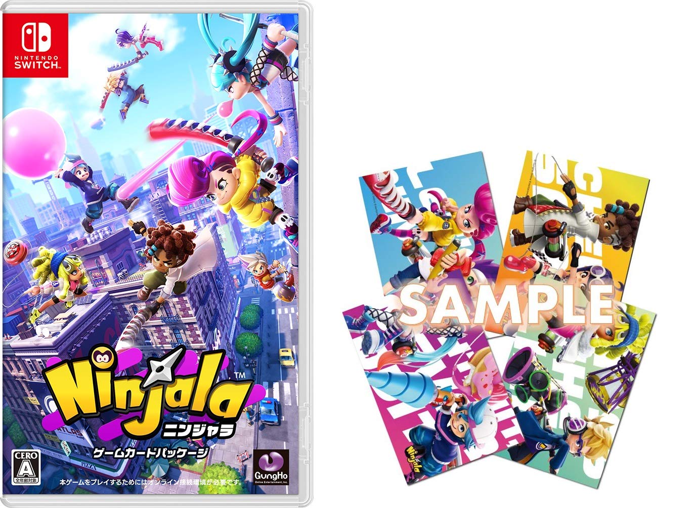 ニンジャラ ゲームカードパッケージ -Switch (【Amazon.co.jp限定】オリジナルポストカードセット 同梱)