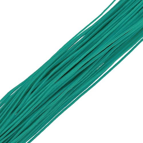 Vista 254 de PATIKIL Cuerda elástica elástica de 1/8 pulgadas, 11 yardas (0.118 in x 32.8 ft), color verde militar para manualidades, correas de gancho