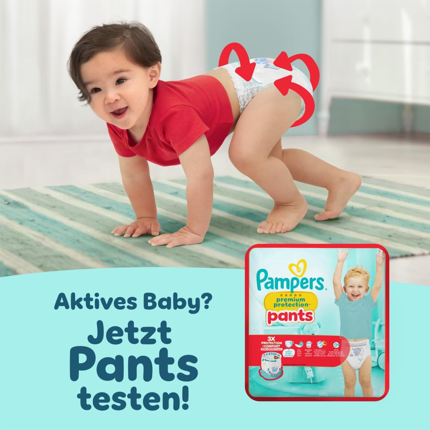 (New) Pampers Premium Protection Gr.5 Junior 11-16kg MonatsBox und (New) Pampers Premium Protection Pants Gr.5 Junior 12-17kg Monatsbox