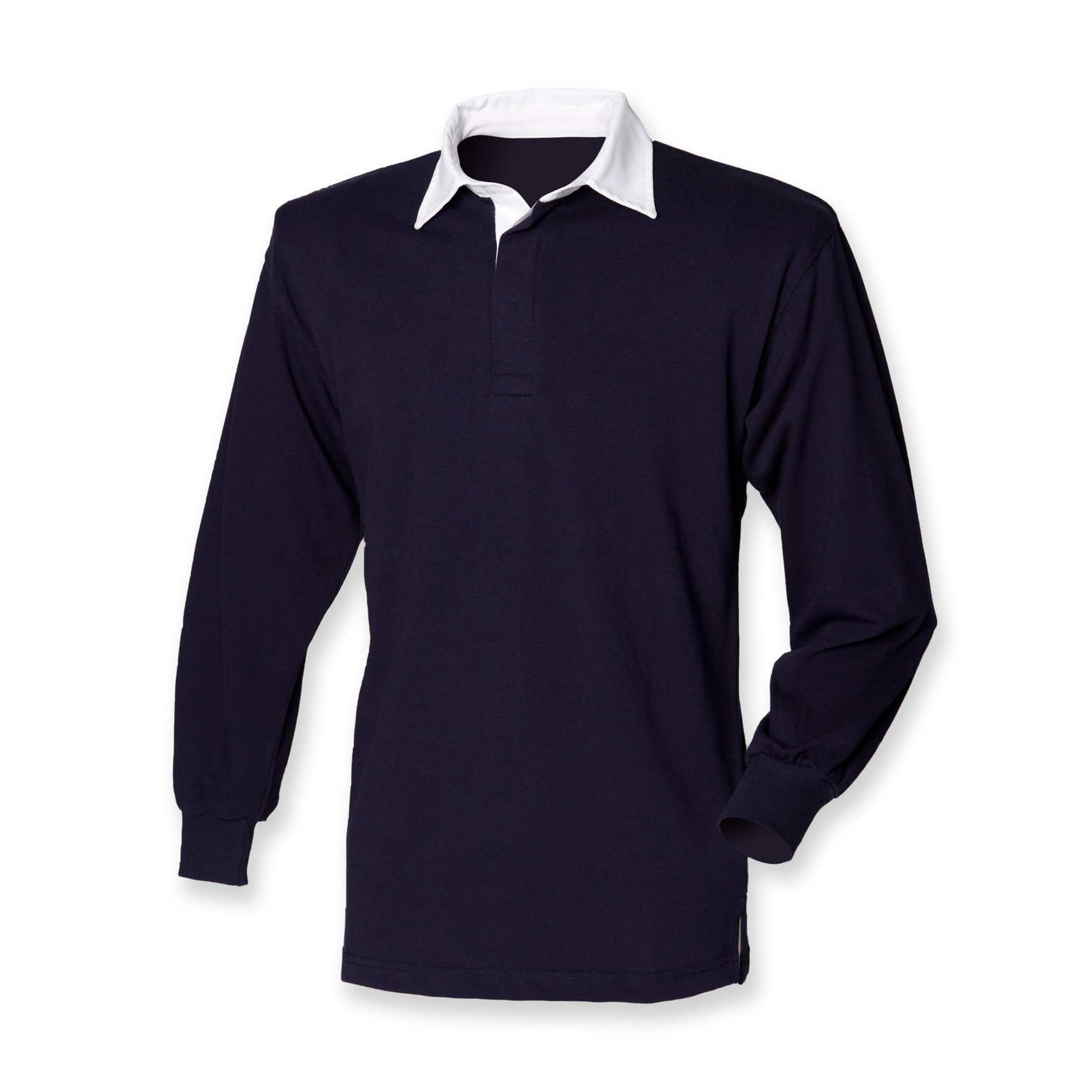 Front Row Men's Long-Sleeved Top Blu Navy / bianco L