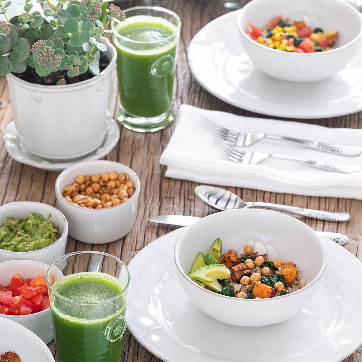 Juliska Puro 16pc Place Setting - Whitewash