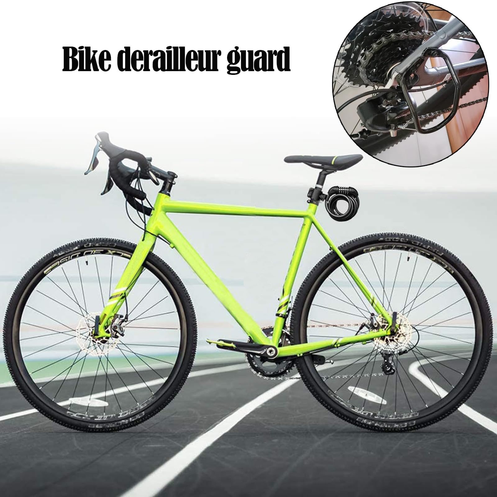 DHER Przerzutka Rowerowa Ochrona Roweru Ochraniacz Roweru 2 Sztuk Przerzutka Tylny Ochraniacz Zmiany Biegów Ochraniacz Roweru Górskiego