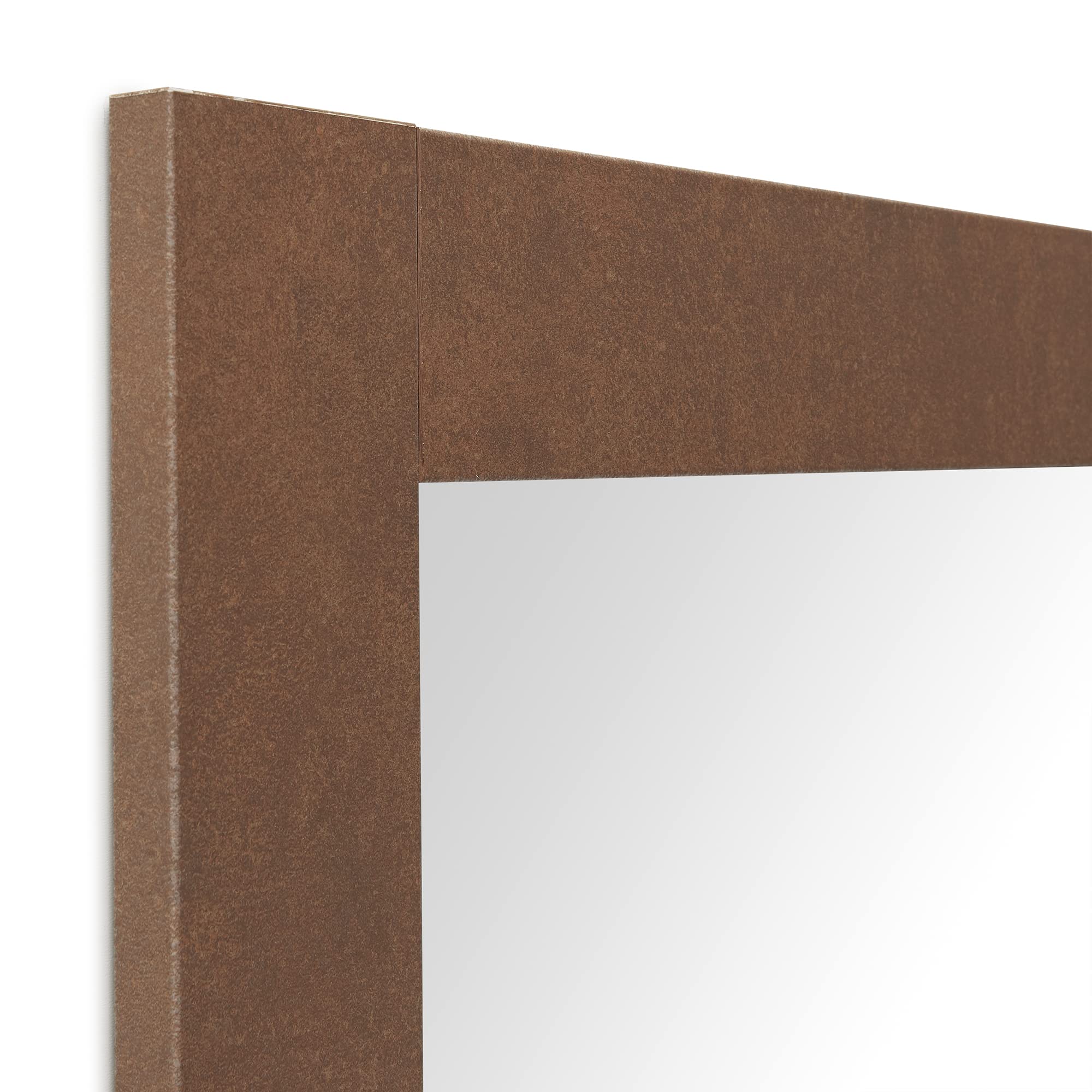 ARHome Specchiera da Parete, 126 x 66, Corten, Specchio Parete Muro, Made in Italy