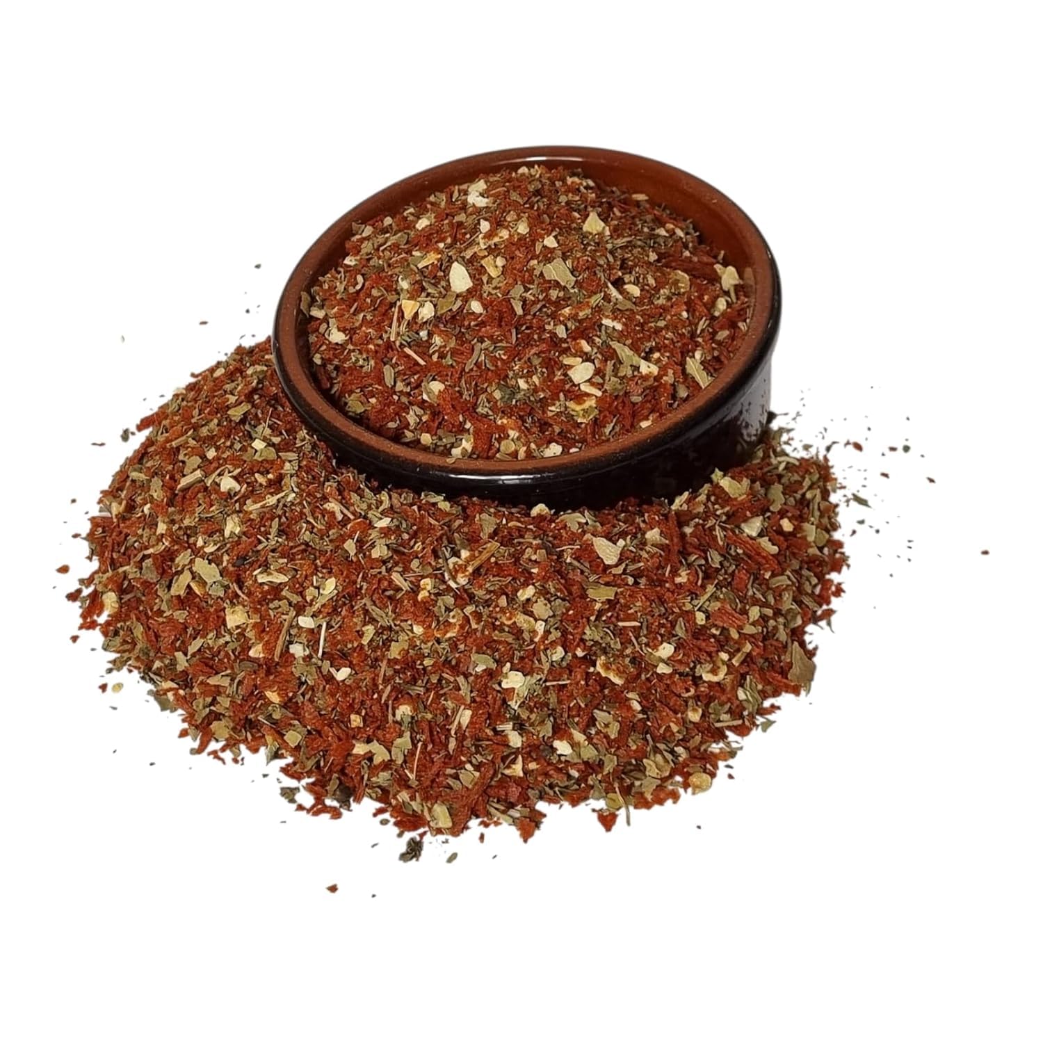 IGART FOODeWOOD Mix di spezie pomodoro-aglio-basilico 500g, miscela di spezie italiane, erbe mediterranee per pasta e pizza, ideale per bruschetta e marinature, 100% ingredienti naturali