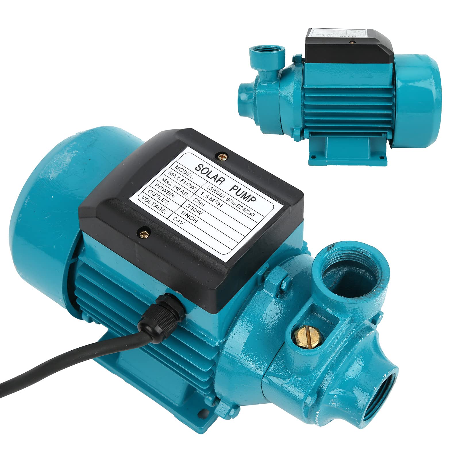 Bomba Eléctrica Bomba de Agua Horizontal DC 24V 230W Bomba de Impulsor Unipolar