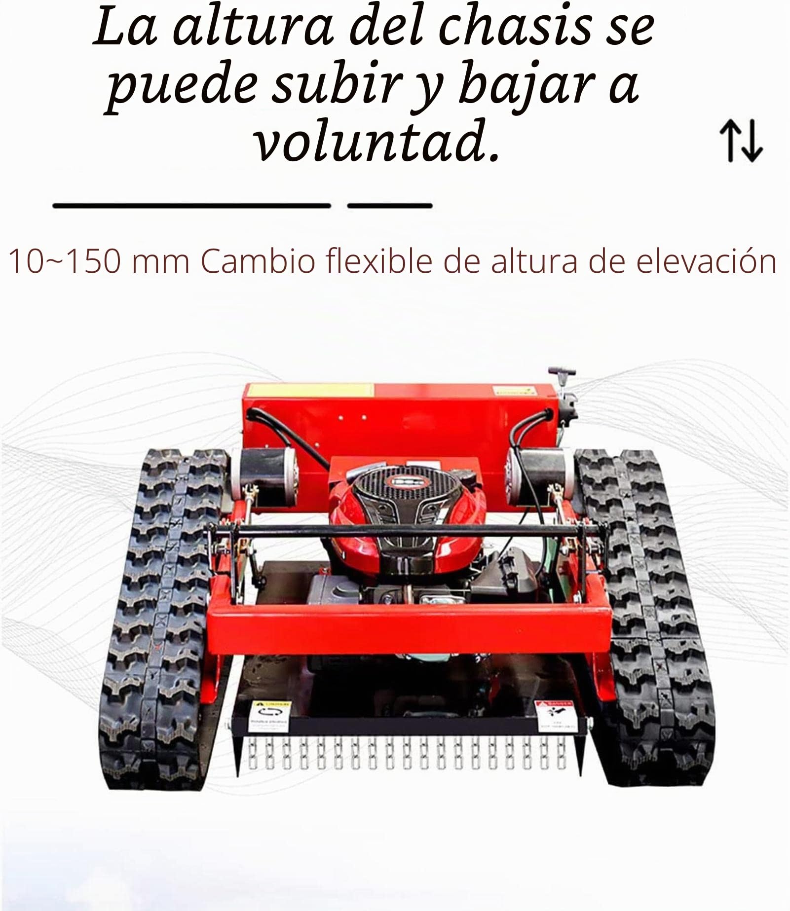 Cortacésped inteligente, control remoto, funciona con gas, para granjas, jardines, huertos y cuidado del césped