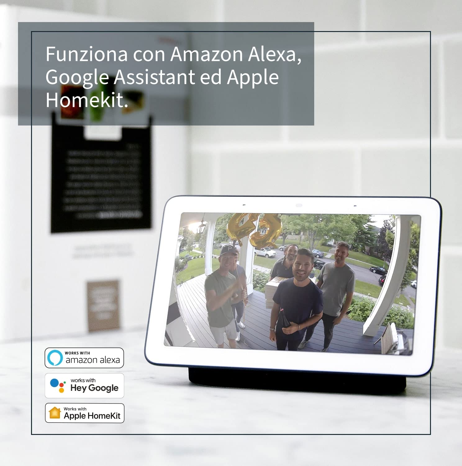 Cavo Di Ricarica Magnetico, 7,6 m, Bianco, Compatibile Solo Con Telecamera Di Sicurezza Wi-Fi Arlo Essential 1 (+XL), Per Esterni - Accessorio Certificato, VMA3700