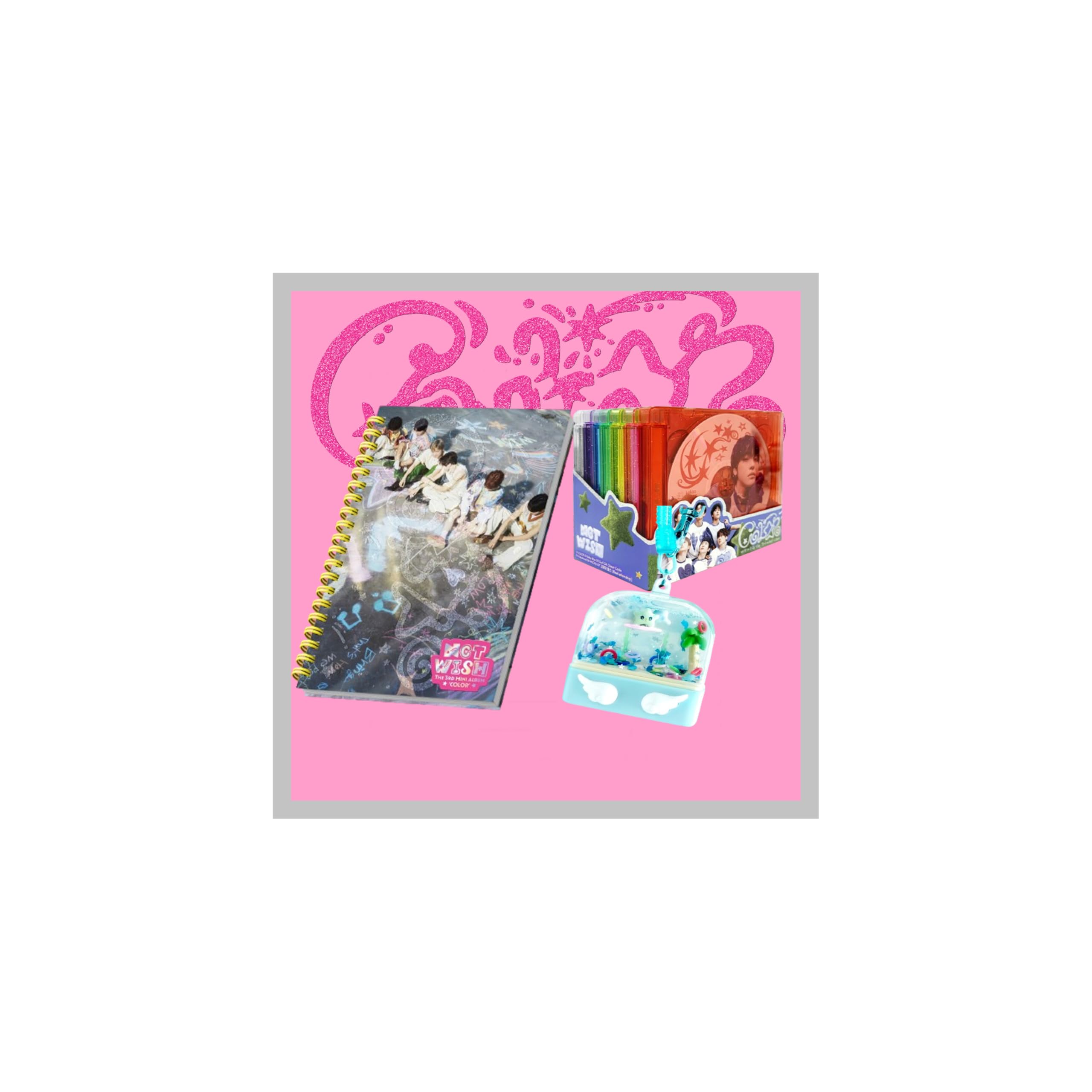 N'CT W'ISH COLOR album pour compléter une collection k-pop