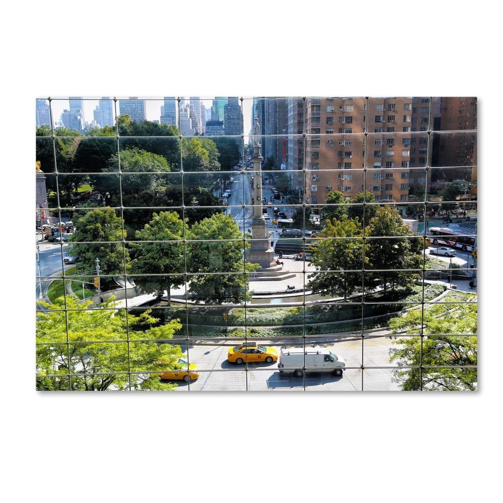 Columbus Circle by CATeyes, 22x32-Inch Canvas Wall Art