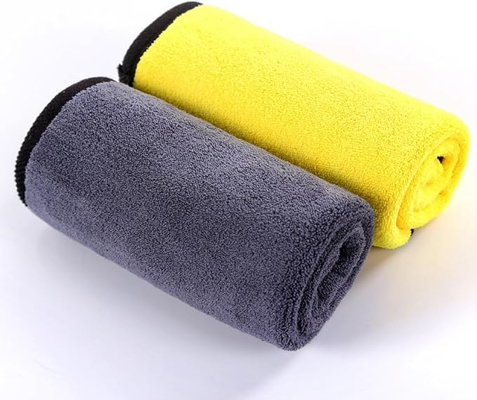 Buy aadya alley Car Accessories Cleaning 800 GSM Microfiber Cloth for Car Cleaning and Detailing – Dual Sided, Extra Thick Plush Microfiber Cloth – 40cm x 40cm (Pack of 1) at Rs. 99