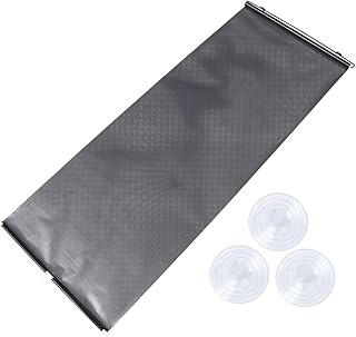 Mikinona 2 Conjunto De Persianas De Sol Automáticas Para A Janela Da Frente Do Carro Coletor De Sol Para O Sol Do Carro Para A Janela Do Carro Persianas Pretas Para A Janela Do Carro