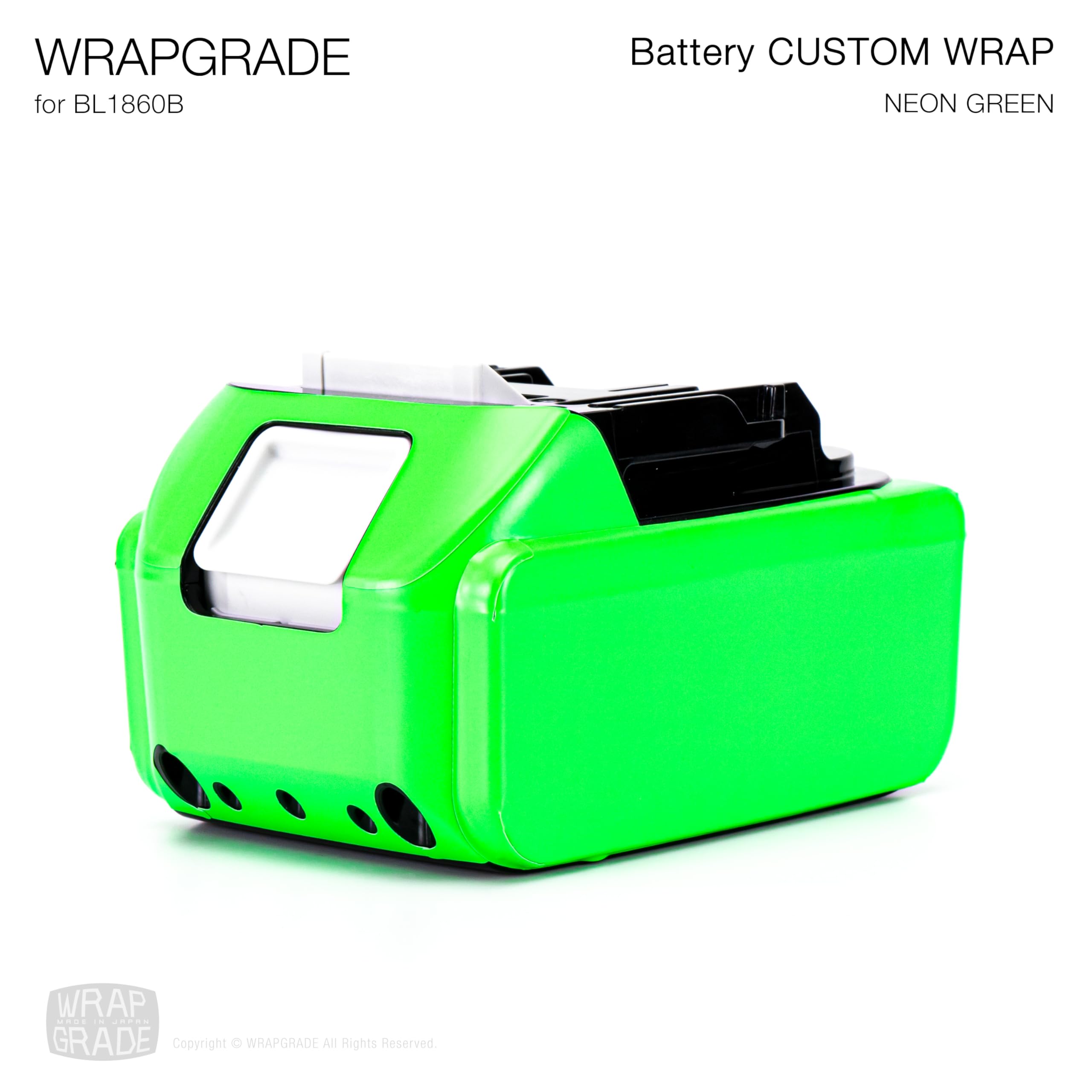 Amazon.co.jp: WRAPGRADE（ラップグレード）マキタ 18v バッテリー用 