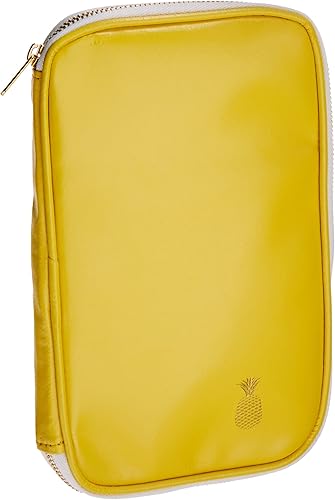 Webster páginas del color crush Piel craftmate Folio, 5.25" by 8" by .5", Amarillo