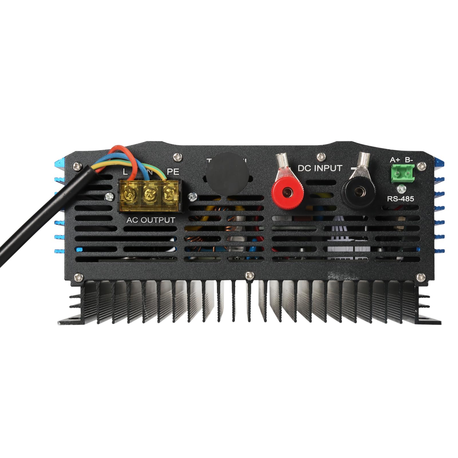 DEWIN Solare Inverter 1000W, Micro Inverter Fotovoltaico Inverter Grid Tie MPPT Micro Inverter 1000W Solar Grid Inverter di Rete per Pannelli Solari,Scarico della Batteria a 24V Regolabile AC 220V