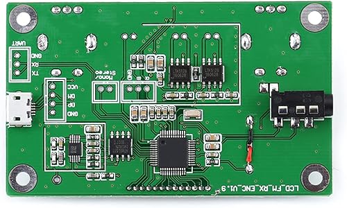 Miniatura 4 de Tablero estéreo digital Módulo receptor de radio FM DC 3V a 5V estéreo modulación de frecuencia ajustable inalámbrico para recibir DSP PLL