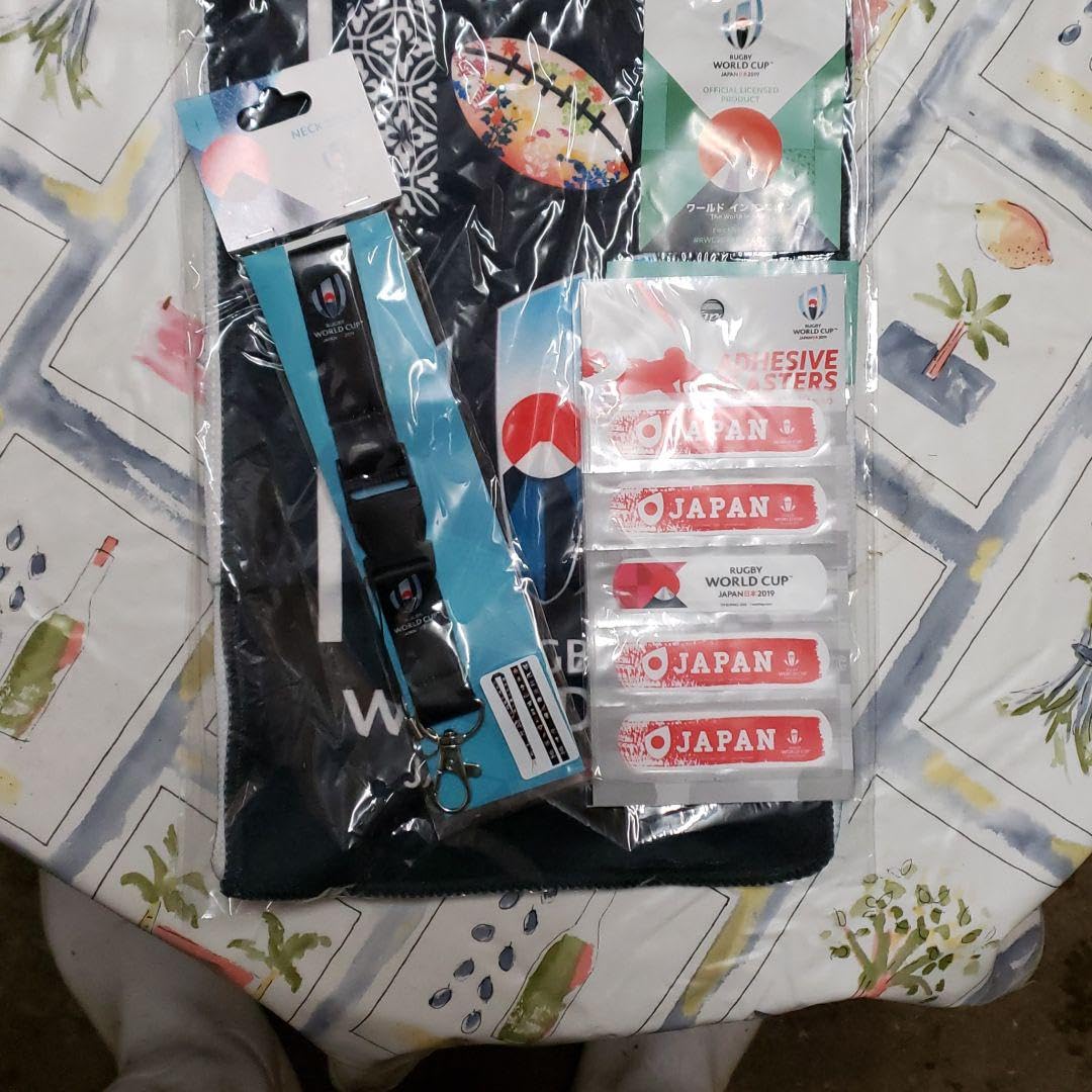 ラグビーワールドカップマフラータオル他