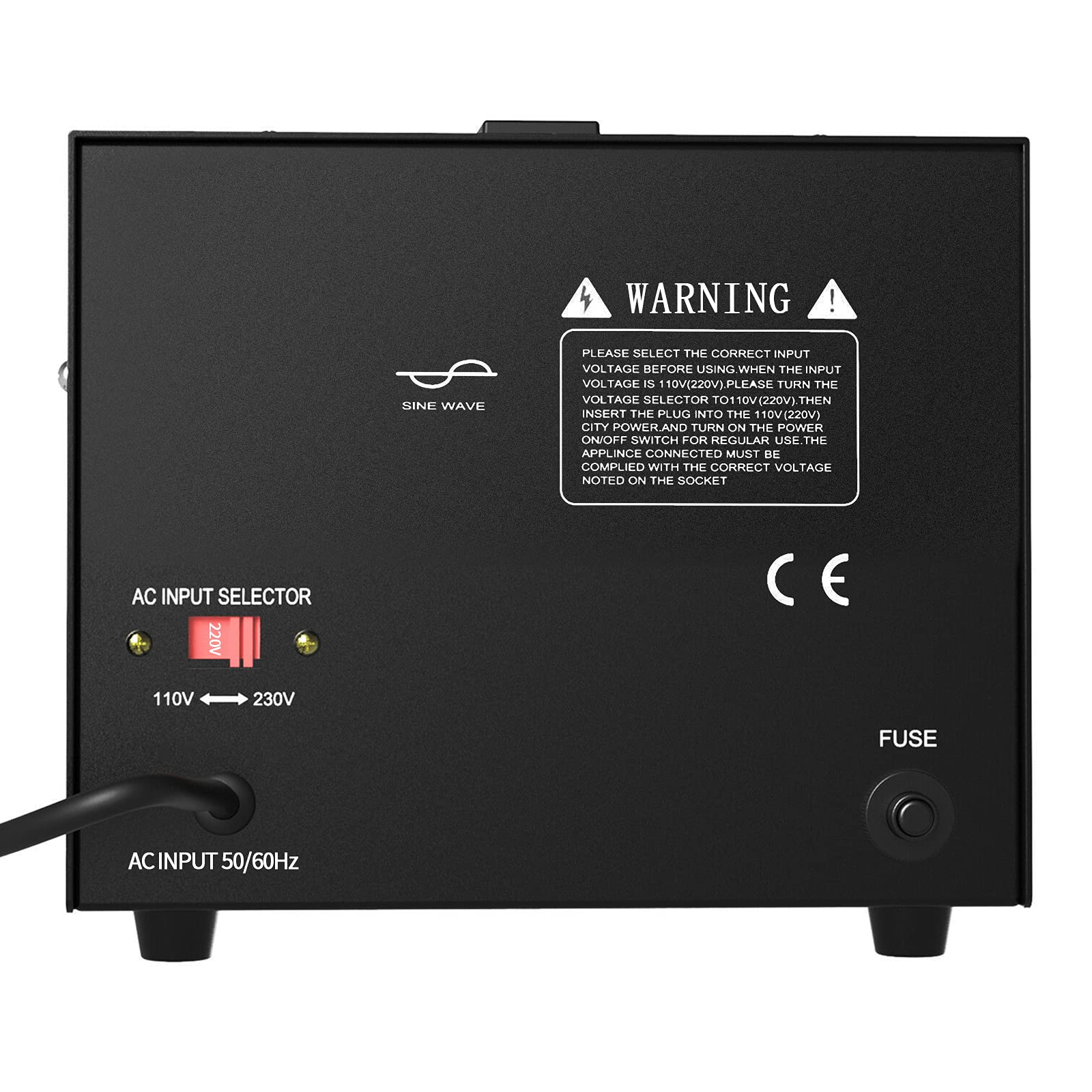 Anbull Voltage Converter 5000 Watt Voltage Transformer, 220V / 230V