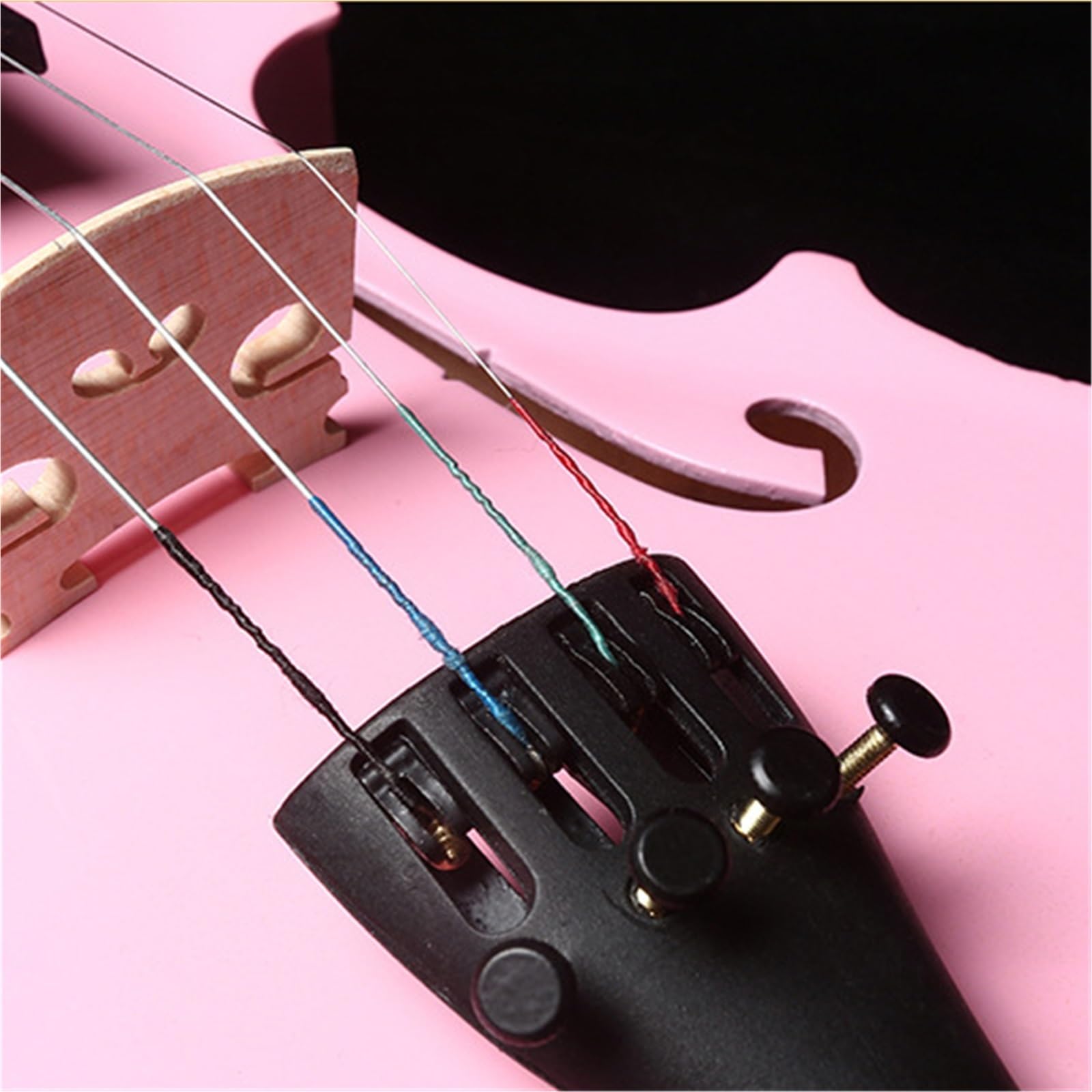 Violino Set Principiante Ingresso Per Adulti Violino Violino Rosa 4/4-8/1 Violino Principiante(1/8)
