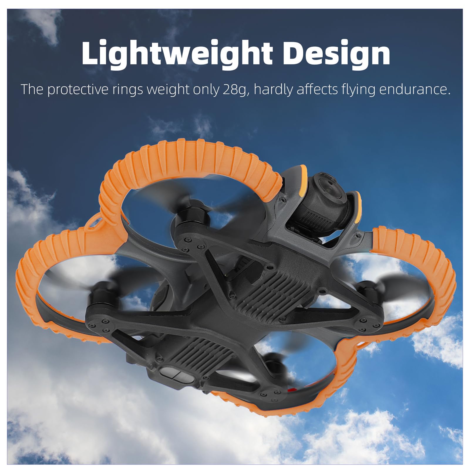 Propeller-Schutzring Für DJI Avata 2 – Anti-Kollision, TPU-Material, 28 G, Leicht Zu Installieren