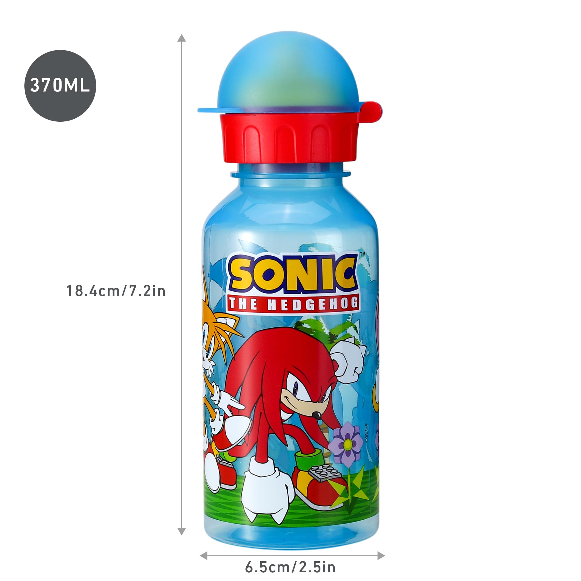 Stor Kids Water Bottles, 370ml Reusable & BPA Free Toddler Drinks Bottles - Image 2