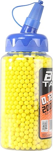 Miniatura 3 de BBTac Airsoft BB 0.236 in Pulido 2000 Botella Redonda - Amarillo