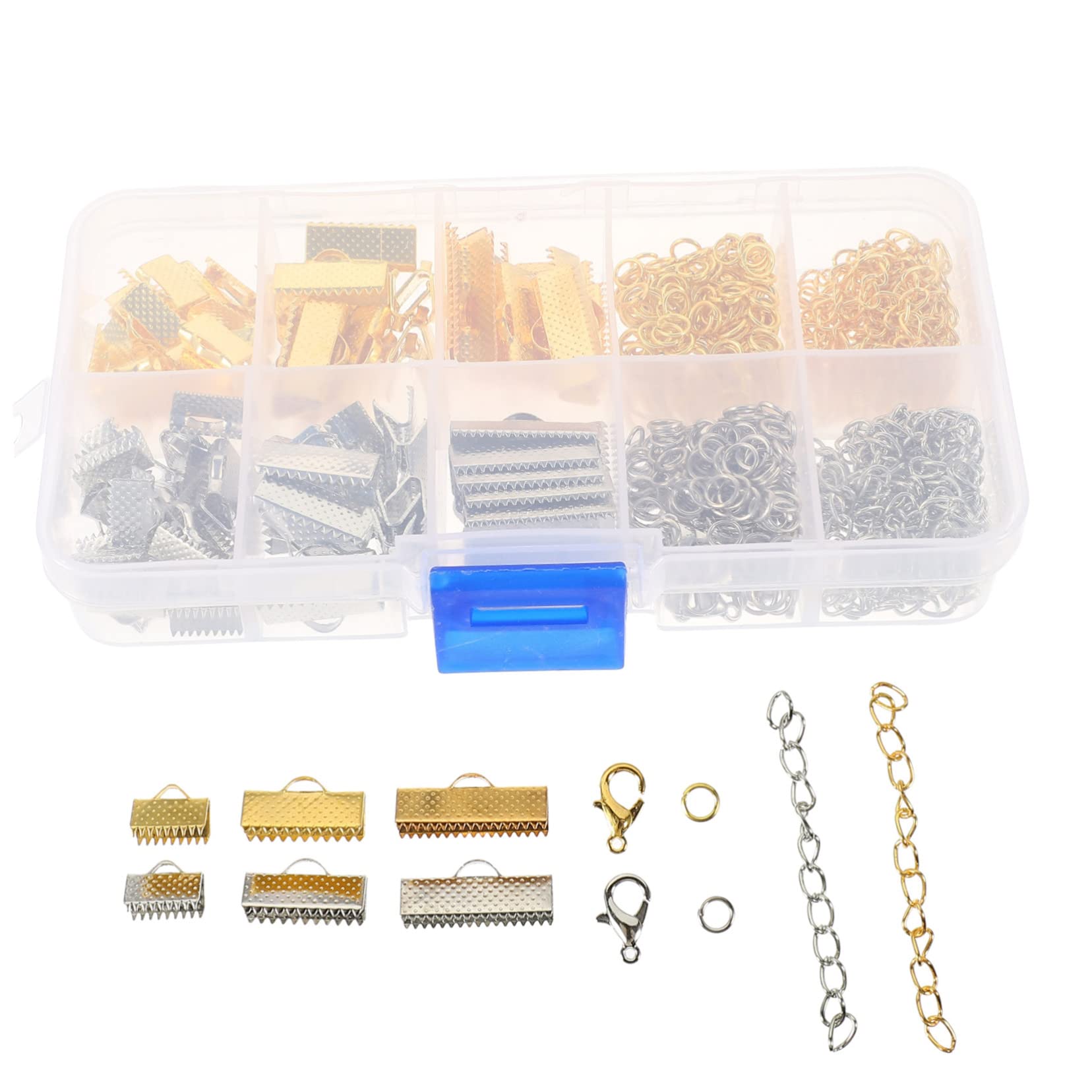 SHINEOFI Schmuckset Mit Lobster Claps Verlängerungsketten Und Klemmen Teiliges Für Und Armbänder Für Kreative Bastelprojekte Und Schmuckgestaltungen