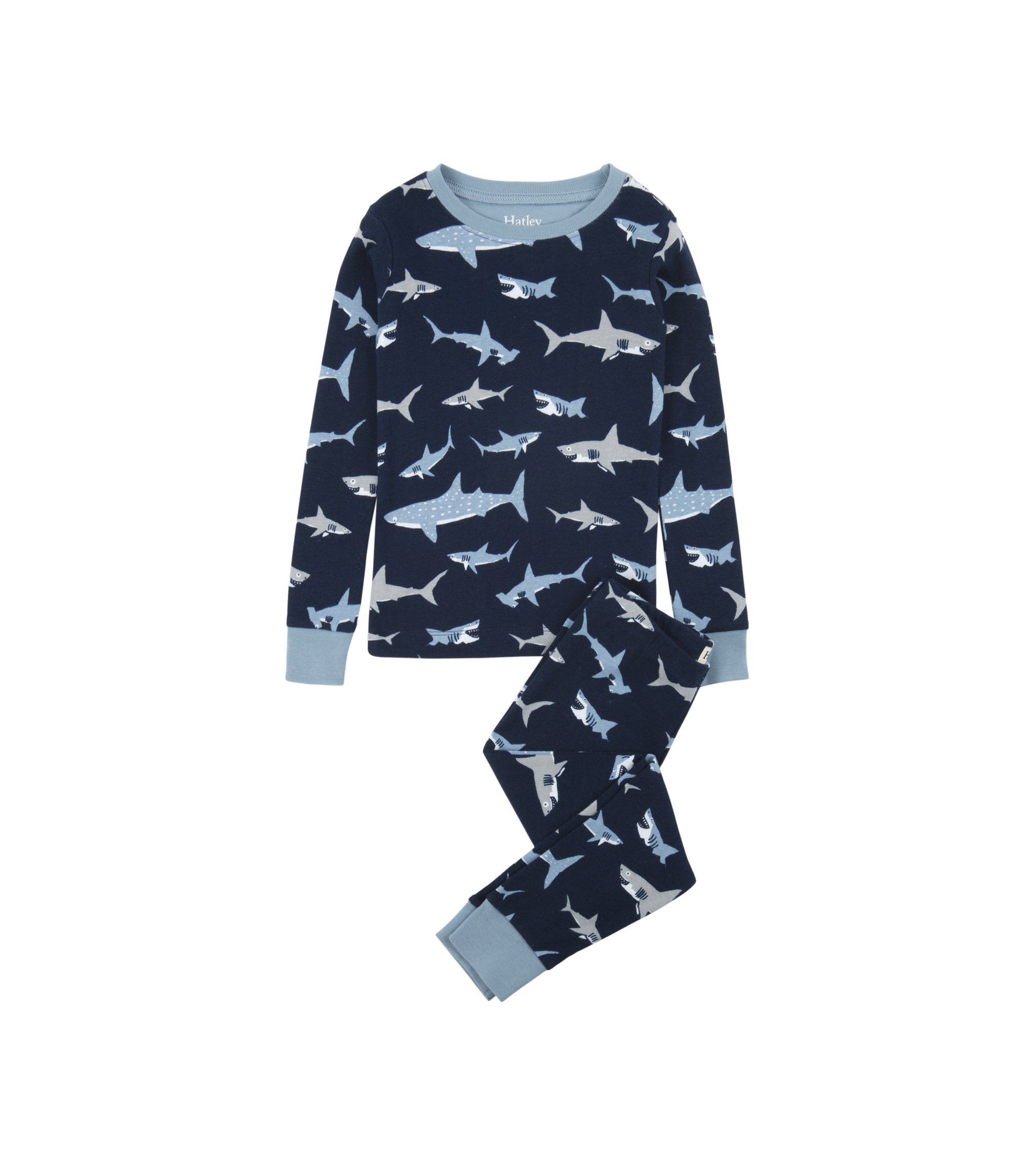 Hatley Jungen Lange Schlafanzüge Long Sleeve Pyjama Set Pajama Set