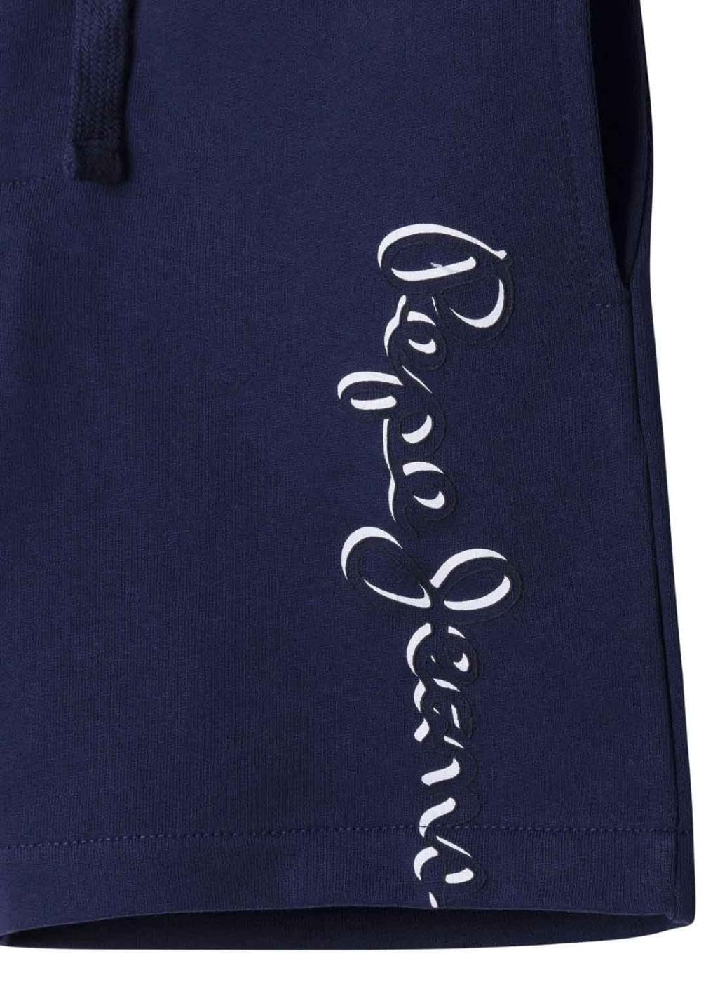 Pepe Jeans Michael Short Pantalones Cortos, Azul (Azul Marino), 16 años para Niños