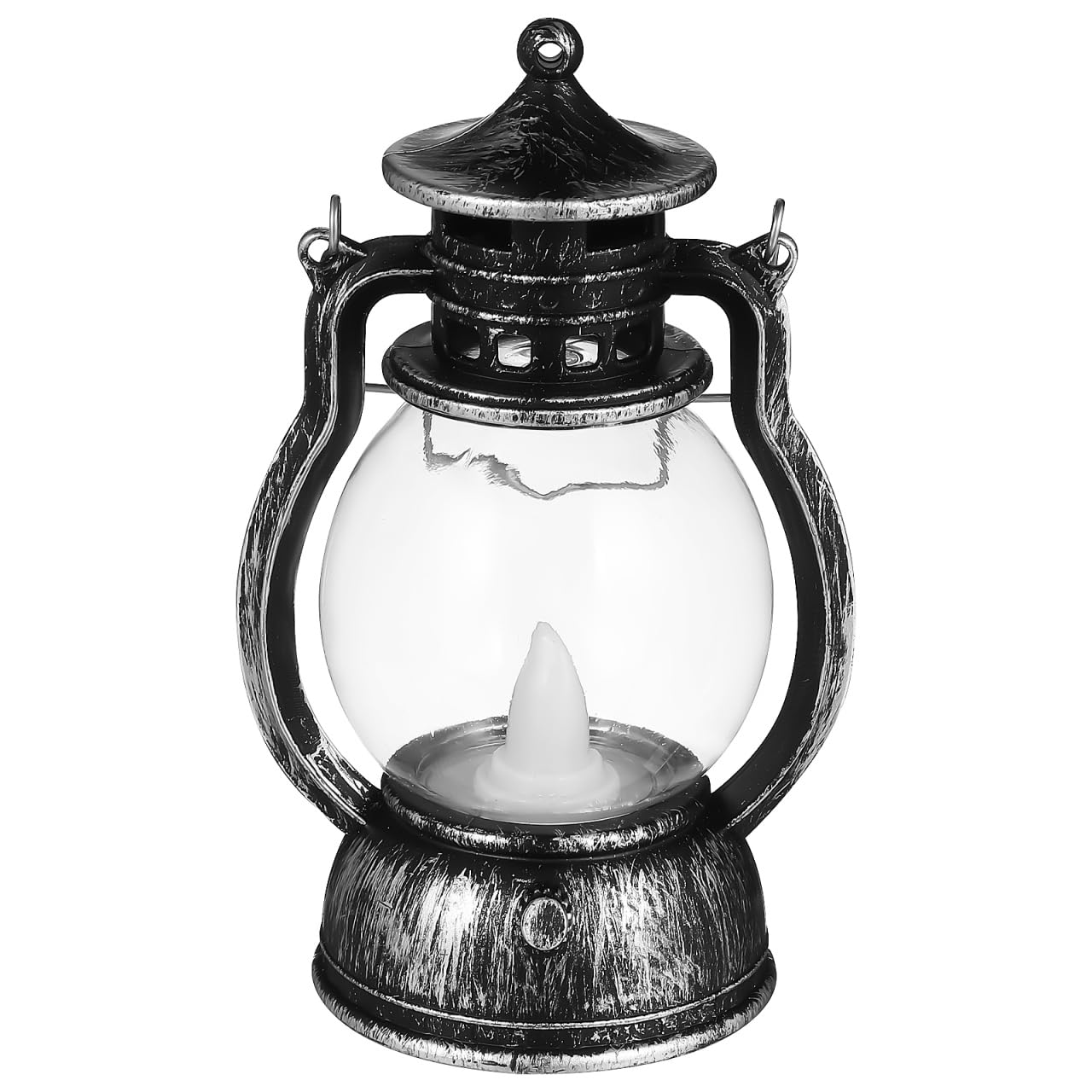 Yardwe Retro Handheld Lantern Decorative Lamp Vintage Style Led Kerosene Lantern for Bar Party Home Atmosphere Scene Layout Compact
