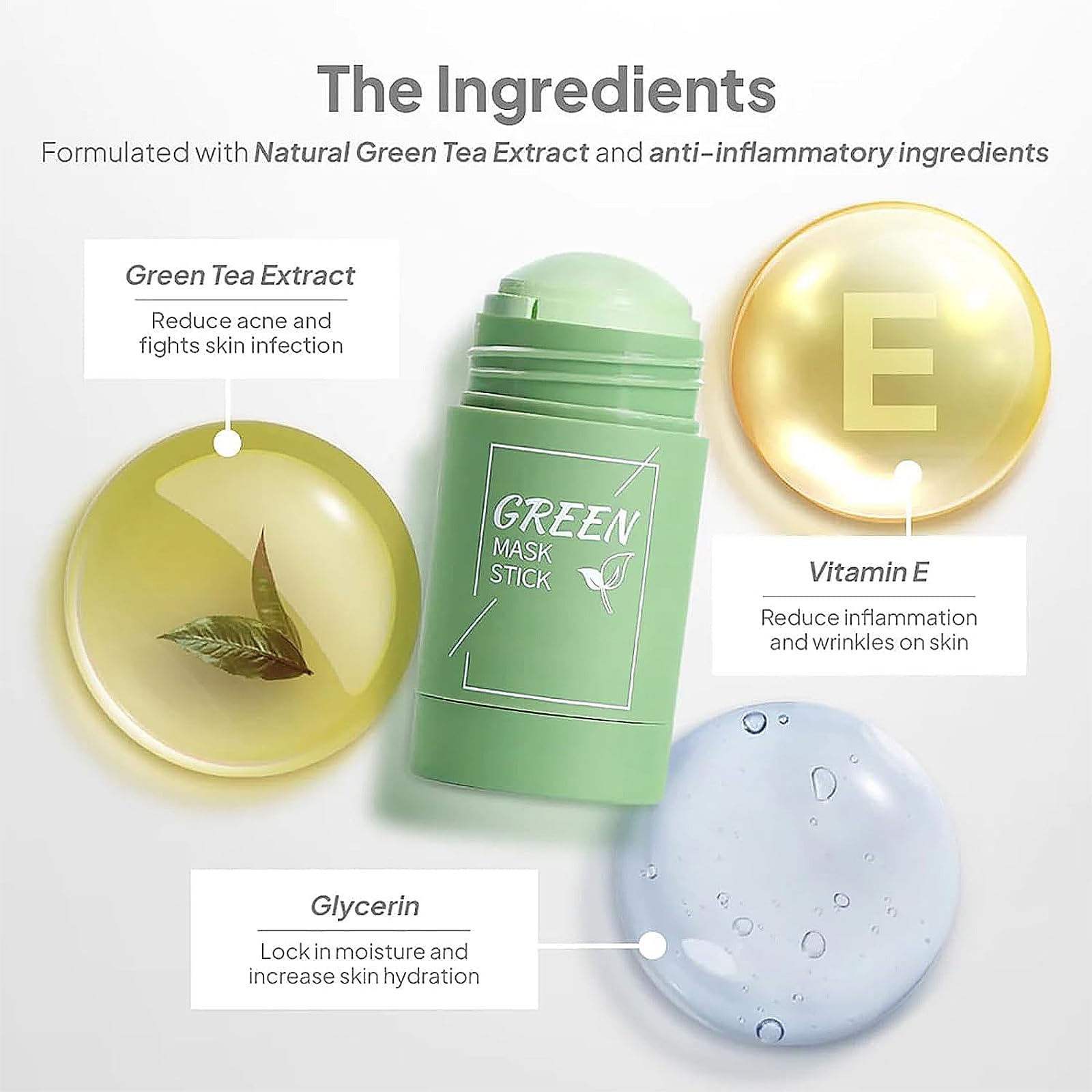 Amazon.co.jp: ポアレスグリーンティーマスクスティック、クリーンポア