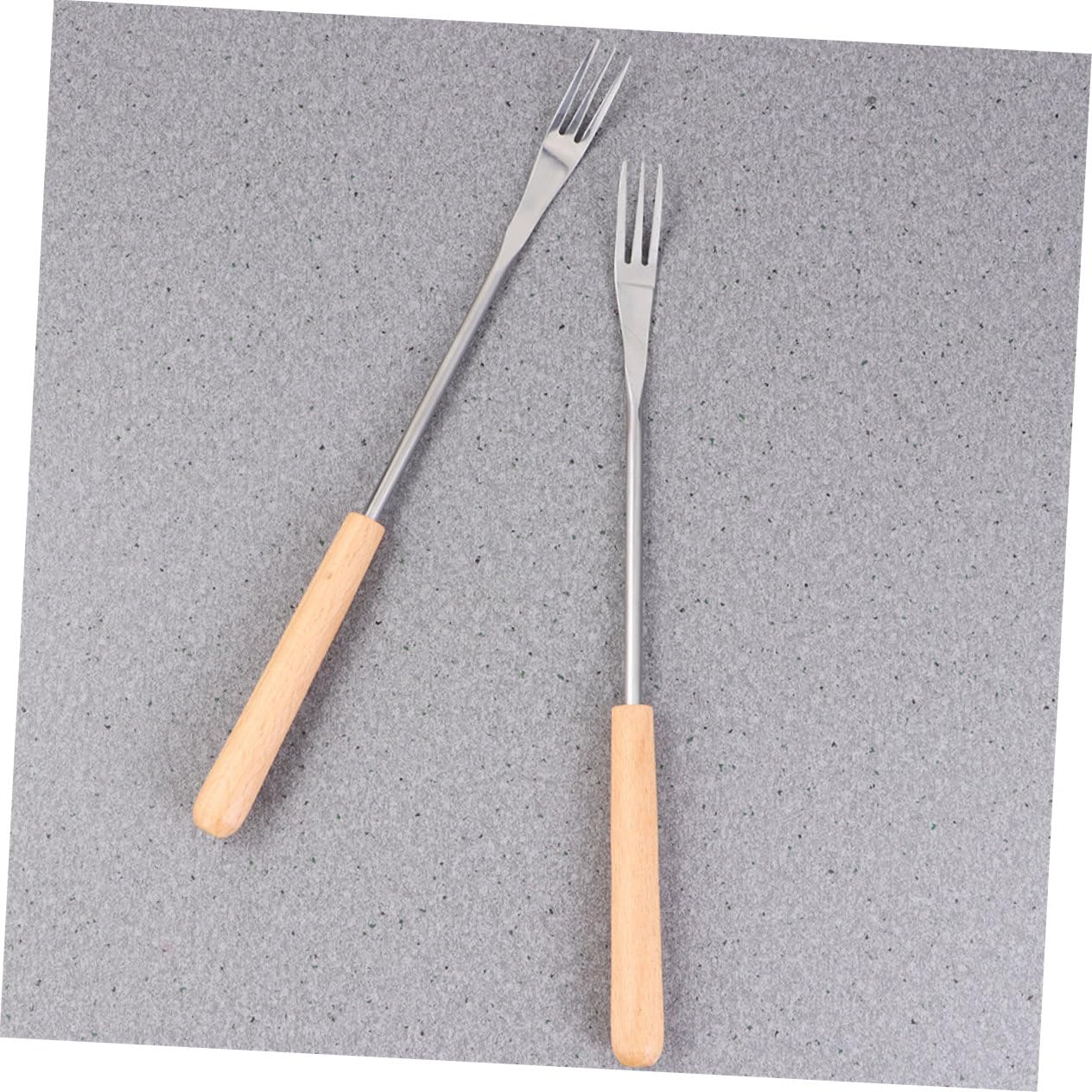 6 Forchette Fonduta MagicLULU - Per Cioccolato, Formaggio E Grigliate, Materiale PP Nero - Foto 5