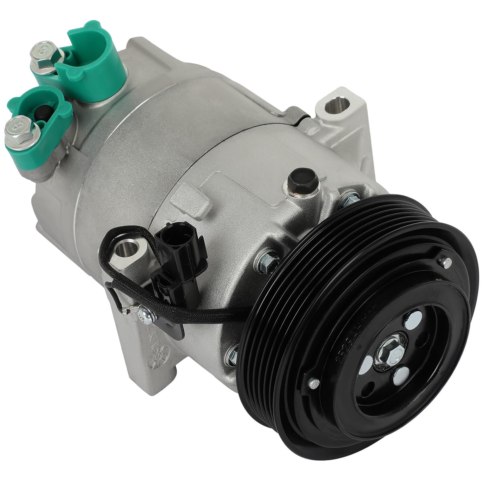 ECCPP A/C Compressor with Clutch 2012-2013 Fit for Kia Soul 2.0L 2011-2013 Fit for Hyundai Elantra 1.8L AC Compressor