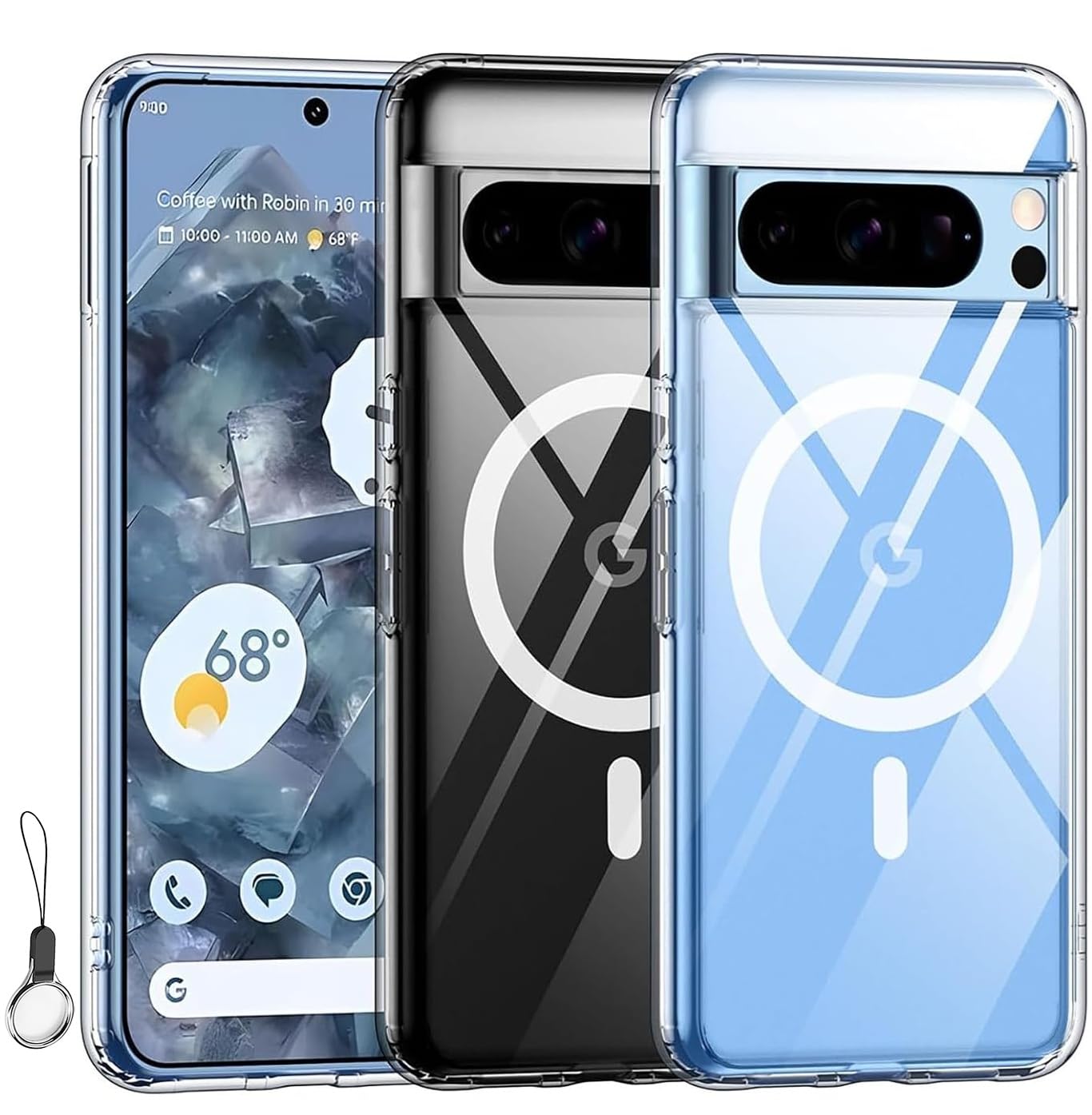 Amazon.co.jp: Google Pixel 6A ケース Magsafe対応【ストラップ1種