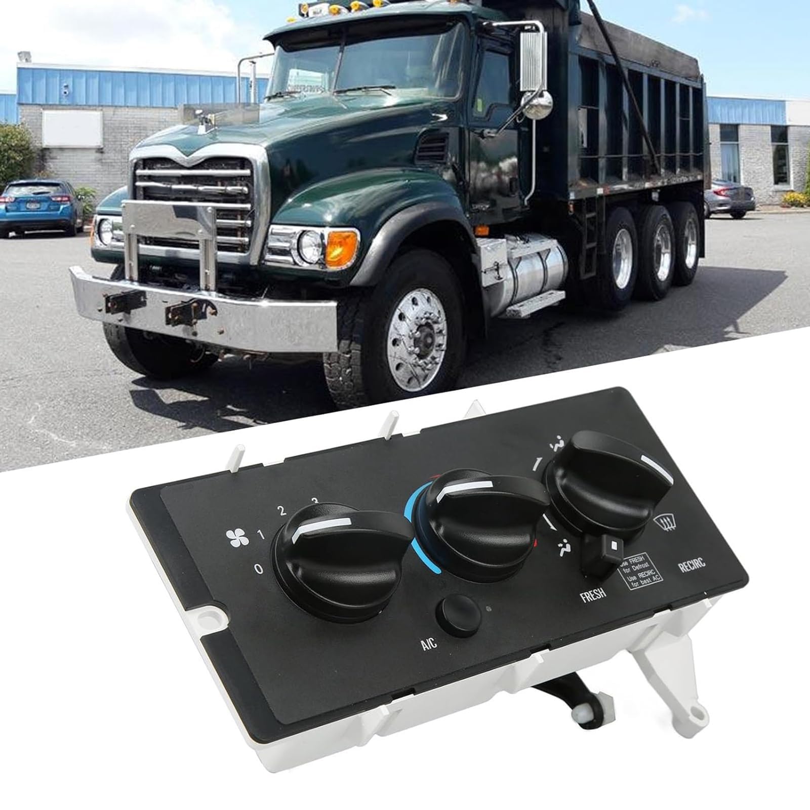 2001 2005 Camión Panel de Control Climatizado Módulo CH613 CV713 Número de pieza Compatibilidad ABS Aire Acondicionado Panel de Control