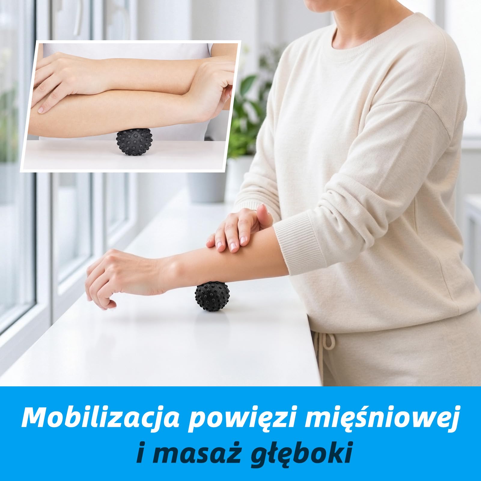 Trenerem Palców, Zestaw Trenera Dłoni i Palców 6 Sztuk, Wzmacniacz Przedramienia, Piłka do Ćwiczeń Dłoni, do Ćwiczeń Celowanych, Budowy Siły, Ulgi i Regeneracji