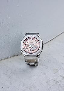 Amazon.com: Casio GM-B2100 Classic Color Wristwatch, Silver/Copper