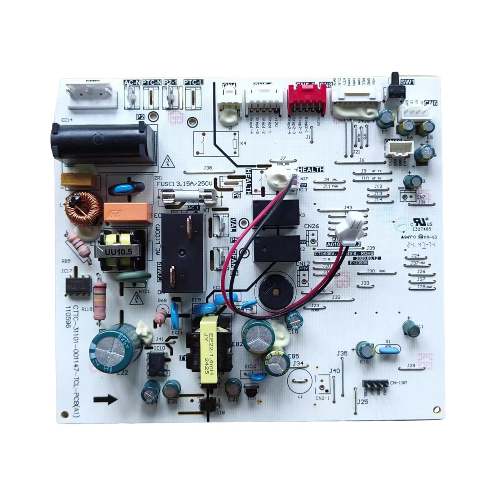 Air Conditioner Main Board ， Compatible For TCL ， Control Board CTTC-31101-001147-TCL-PCB(A1) A010354 Computer Board