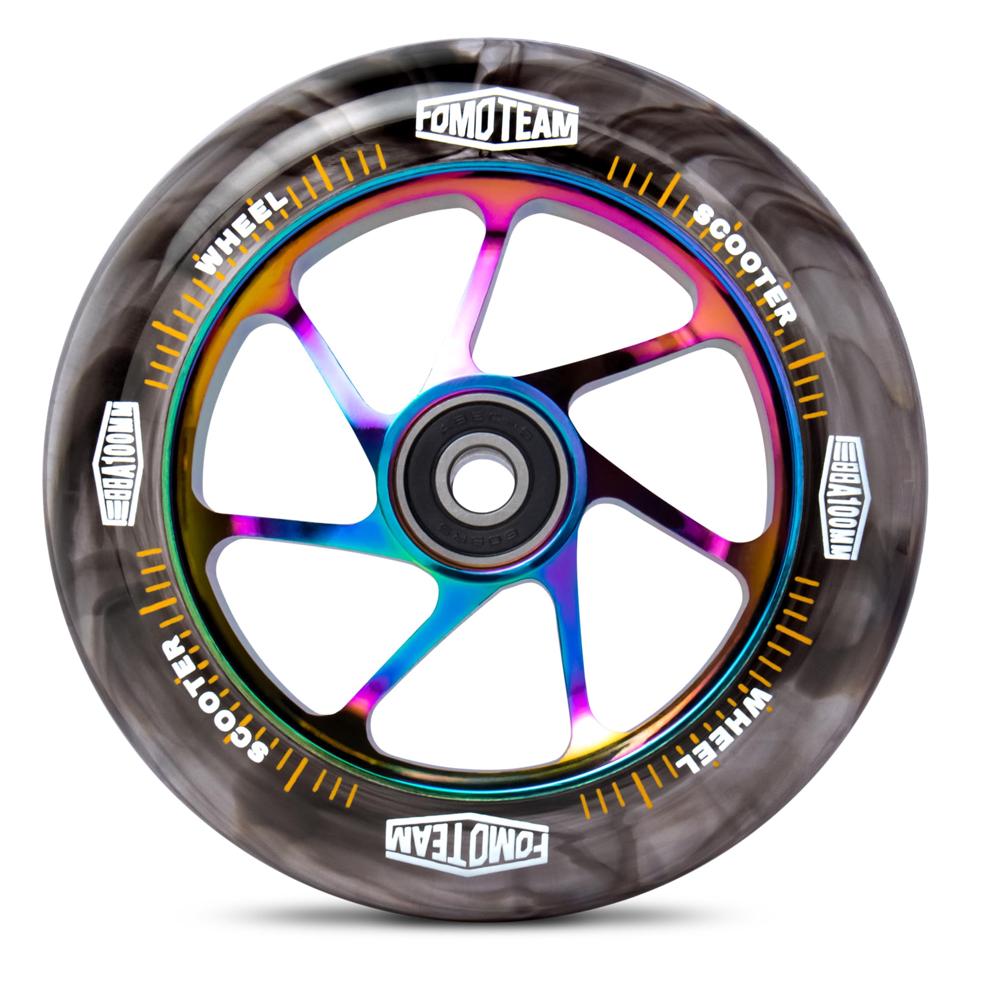 Roue Trotinette Freestyle Roues De Trottinette 100 Mm, 2 PCS Roue Trottinette Avec Roulements Roue Trotinette Freestyle 100mm