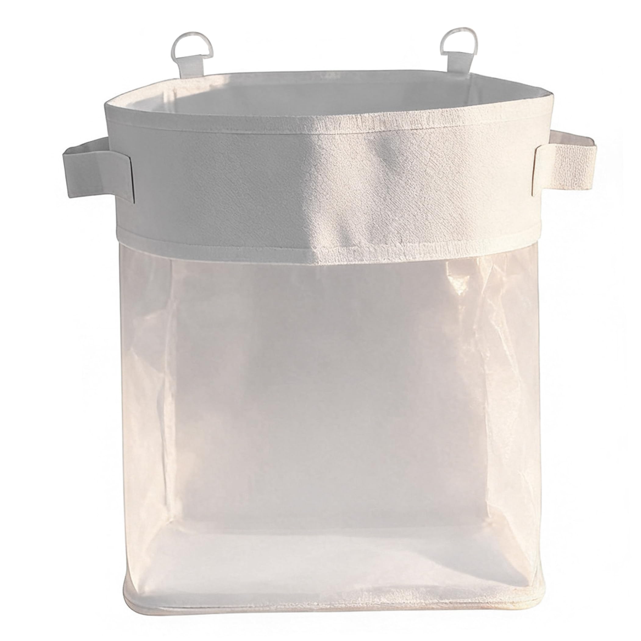 Soporte colgante para juguetes de ducha impermeable y organizador de baño blanco