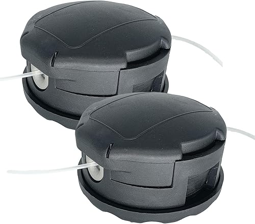 2 piezas SRM-225 cabeza de recortadora de cuerda para Echo Eater Speed-Feed 400 SRM-230 SRM-210 SRM2100 SRM225 PAS210 PAS225 PAS230 PAS260