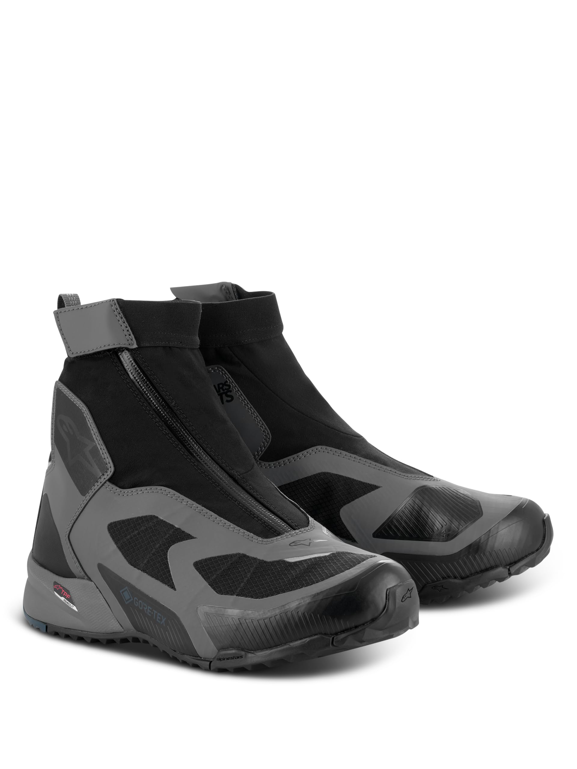 Alpinestars CR-8 Gore-Tex chaussures de moto imperméables, schwarz/grau/rot, 12.5